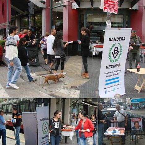 En campaña: Bandera Vecinal avanza en los barrios