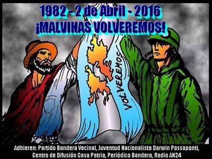 ¡Gloria y Honor a nuestros Héroes de Malvinas!