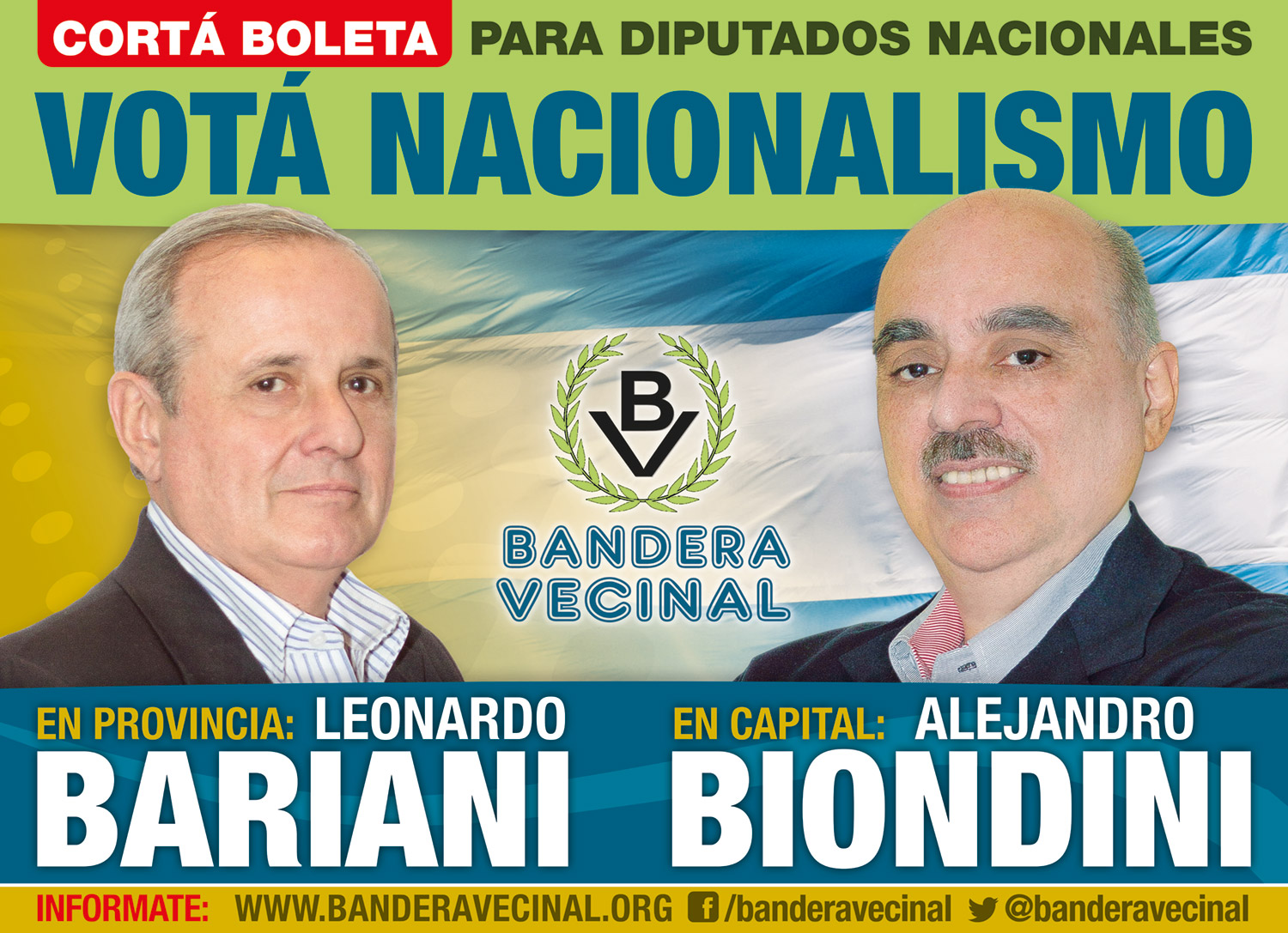Afiche Biondini-Bariani